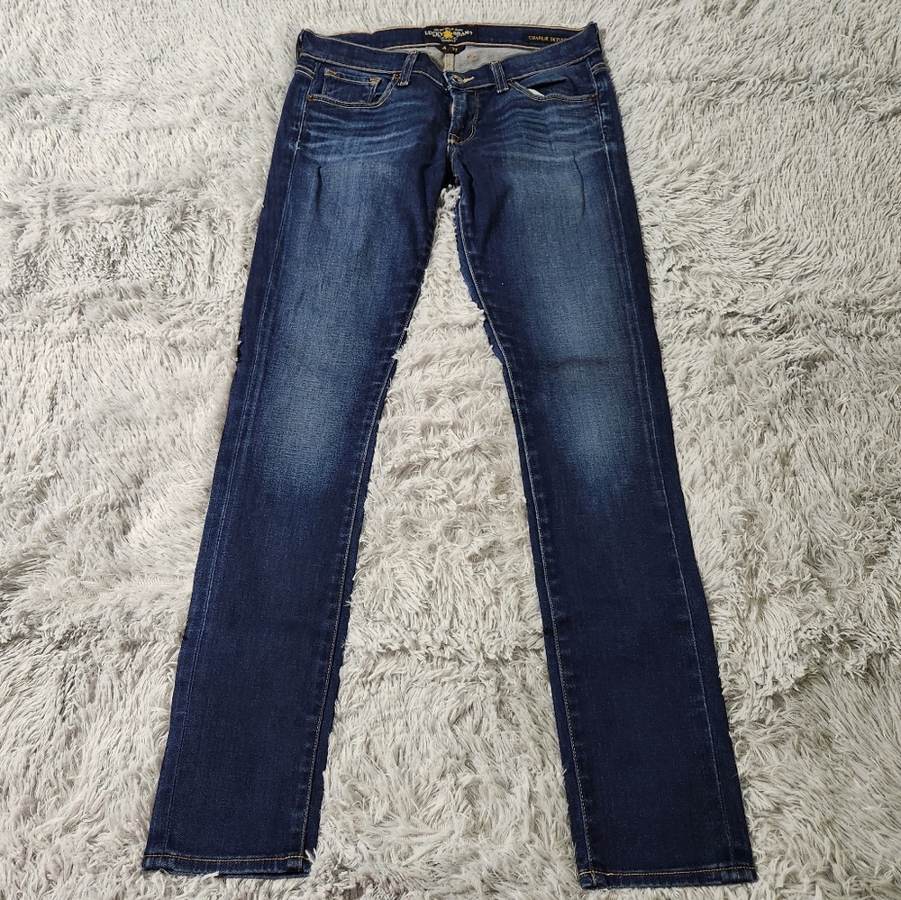Lucky Brand Charlie Skinny Medium Wash Jeans